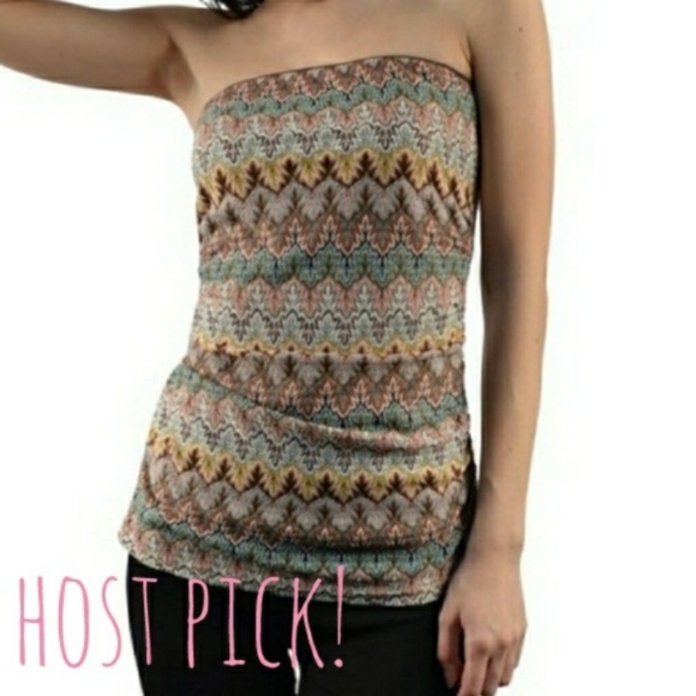 Printed Off Shoulder Top